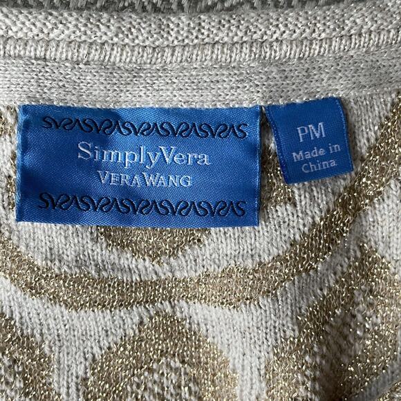 NWT Simple Vera Long Sleeve Top Size MP - Picture 3 of 6